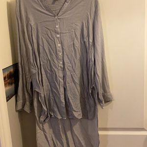 14/16 Lane Bryant high low dress top.